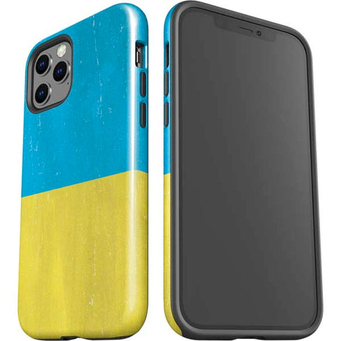 Ukraine Flag Distressed iPhone 12 Pro Impact Case